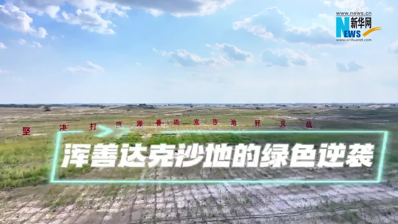 浑善达克沙地的绿色逆袭