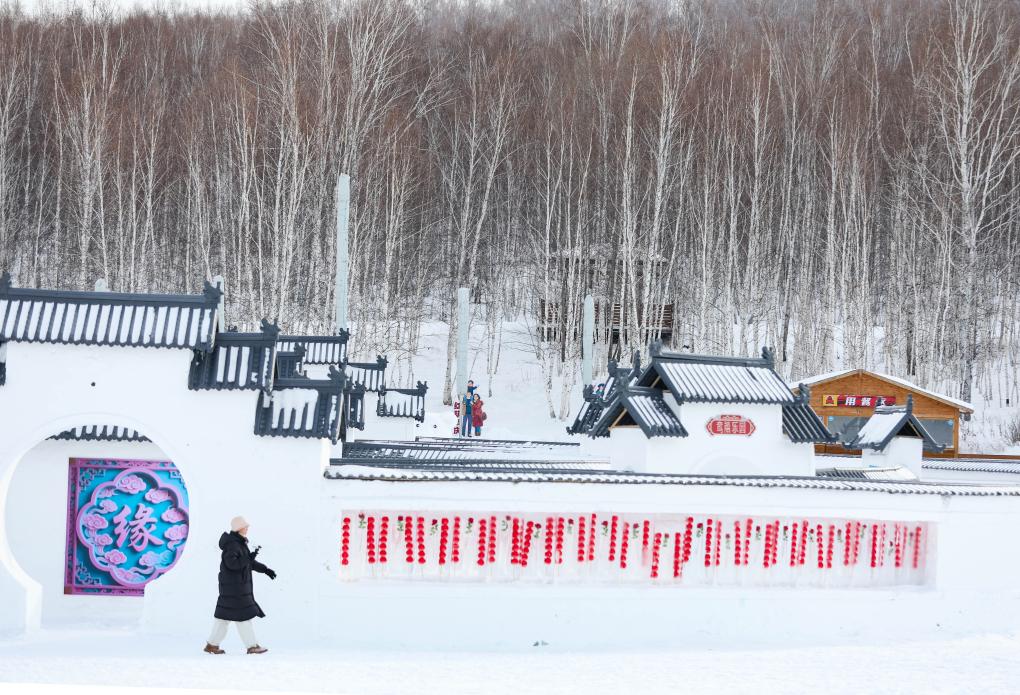 冬日牙克石：冰雪正浓 风景如画