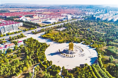 丰镇大地竞风流