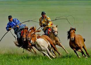 内蒙古呼伦贝尔举行第三届那达慕大会