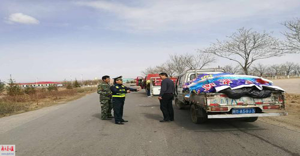 整治交通运输环境 打造城市靓丽出入口 -- 阿拉