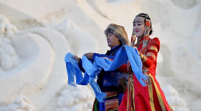 中国·乌梁素海第二届国际冰雪旅游节开幕