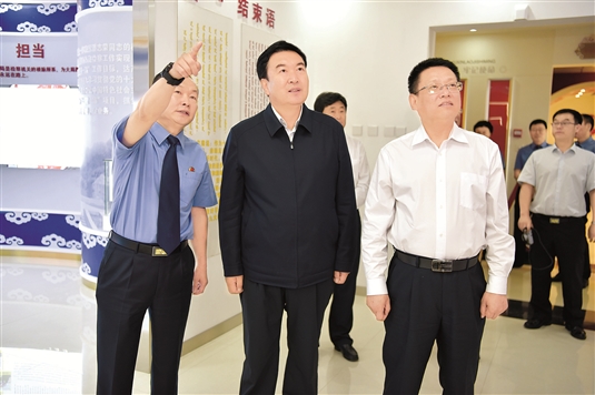 张院忠调研市人民检察院