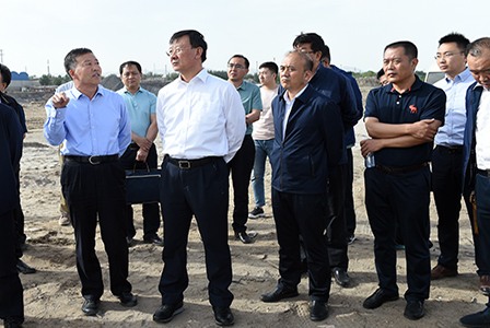 赵江涛督查包头市环境综合整治工作