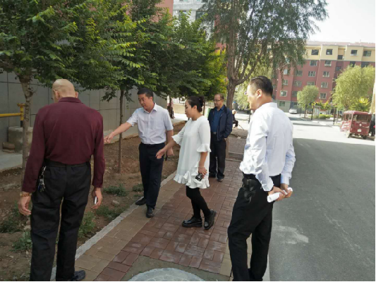 区人大常委会主任调研大德恒街道卫生县城创建工作