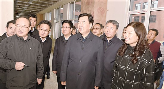 张院忠在东河调研