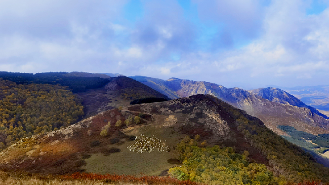 五彩斑斕大青山