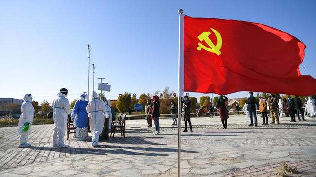 内蒙古额济纳旗开展第三轮全员核酸检测