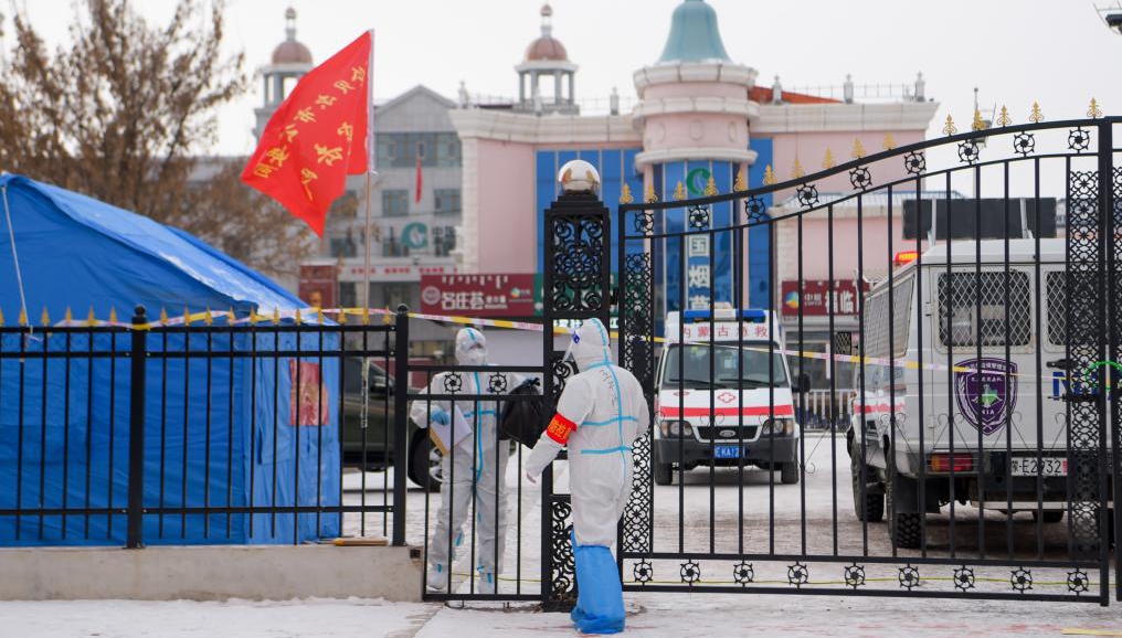 新華全媒＋丨探訪內蒙古滿洲裏疫情防控一線