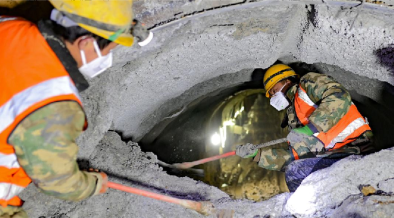 岱海生態應急補水工程3條隧洞全部貫通