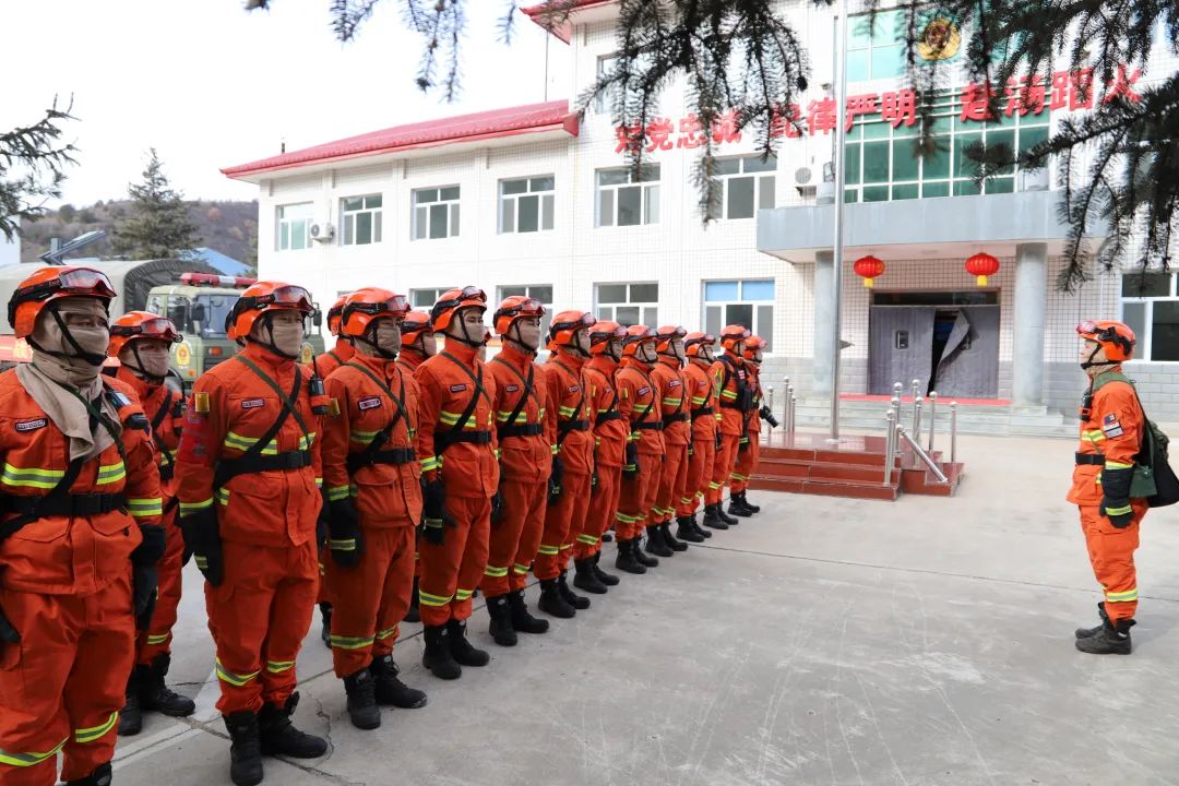 赤峰市森林消防支队突击检查基层节后战备