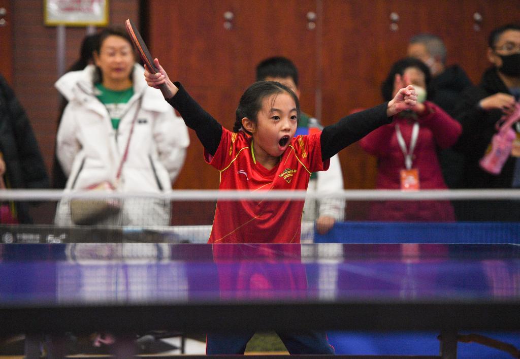乒乓球——内蒙古自治区选拔赛开赛