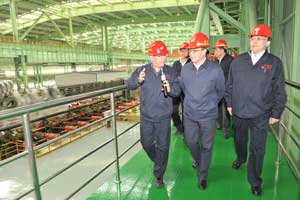 胡春华在包钢调研：加快结构调整和项目建设