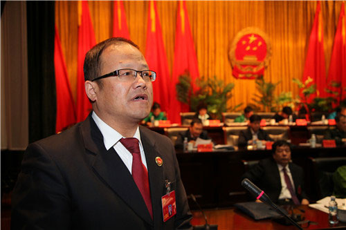 马韵波作《人民检察院工作报告》